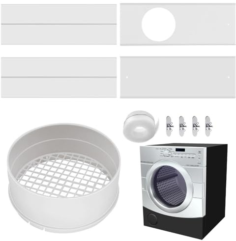 Window Duct Kit Portable Window Vent Exhaust Ventilation | Window Seal Panels Accessories, 4 Inch Flexible Duct for Greenhouse, Grow Tents, Paint Room, Garage, Workshop Exhaust