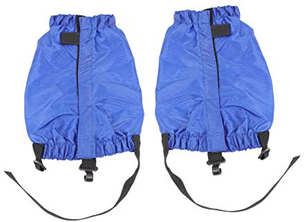 KOMBIUDA Schneesicherung Für Beine wasserdichte Klettergamaschen Aus Polyestermaterial Verschleißfeste Beingamaschen Für Outdoor-aktivitäten Wie Wandern Und Bergsteigen