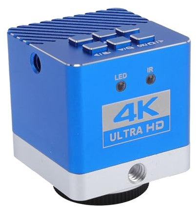 Caméra Industrielle à Microscope 4K, 8, 3MP 3840x2160 Résolution 30fps USB2.0 Sortie, Interface D'affichage HD avec Zoom Numérique 4X