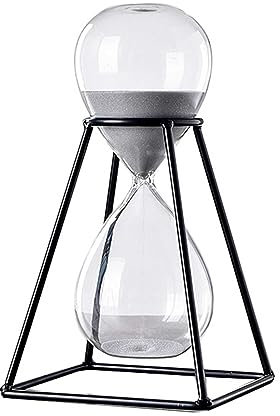 Décor de sablier, Minuteur créatif, Minuterie de cuisine, minuterie de brosse à dents, sablier en verre, horloge de décorative, décoration en métal utilisée for la décoration de la maison, la décorati