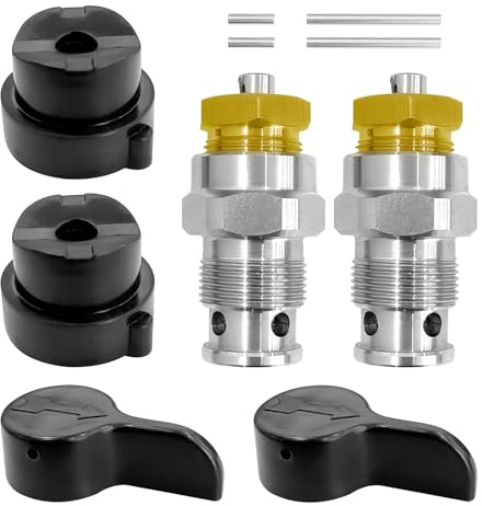 Kit di ricambio con valvole di spruzzatore airless affidabili con valvole di scarico per 390 395 490 495 migliora l'applicazione della vernice componenti spruzzatori di lunga durata