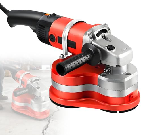 GLBMXDD Pulidora de Paredes Manual de 2800 W, pulidora de Suelos de 6 velocidades y 2800 RPM para pulir y Limpiar Superficies de Piedra, hormigón, Cemento, mármol, Roca y Granito. Standard