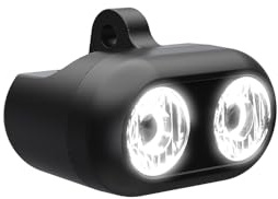 RITEWAY Bicycle Hub Dynamo Light, Compact, Lightweight, High Brightness, CREE LED, Handle Mounting Bracket Included, IPX5 Waterproof, Black