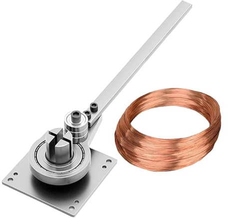 Manuelle Universal-Biegemaschine,Tragbarer handgehaltener Schwerlast-Handbieger aus Stahl | Kupferrohr-Biegemaschine | zum Biegen von Draht, Kupfer, Eisen, Aluminium, Blechen für Industrie