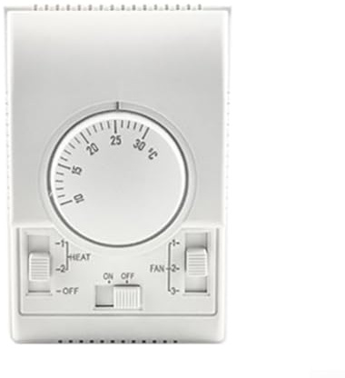 Mechanischer Drehthermostat Zentrale Klimaanlage Controller Schalter 220V Metallmembran für Heizung Kühlsysteme