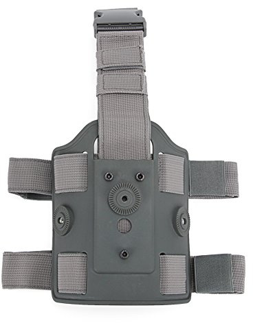 Taktische Drop-Leg-Plattform Taktische Leggings Gerät Oberschenkel Pistol Holster mit verstellbaren Dual-Strap-Bein