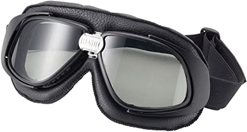 Bandit Classic Motorradbrille, smoke, One Size