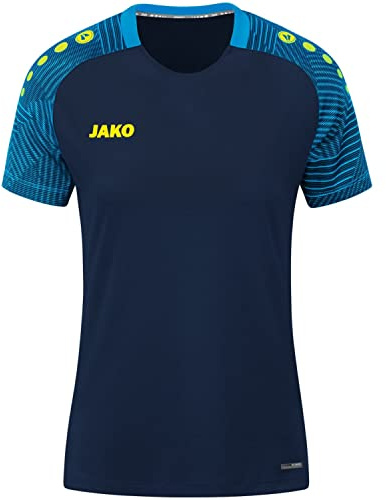 JAKO Damen T-Shirt Performance, Marine/Jako-Blau, 42