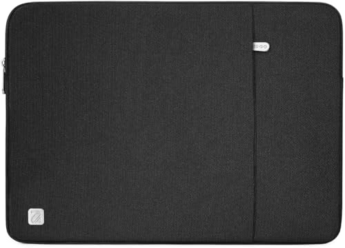NIDOO Funda protectora para ordenador portátil de 11,6 pulgadas para iPad Pro/13 MacBook Air Pro M1/Surface Pro 4 6 7 8 X/12.4 Surface Laptop Go/11 Chromebook 3/Dell XPS 13, color negro