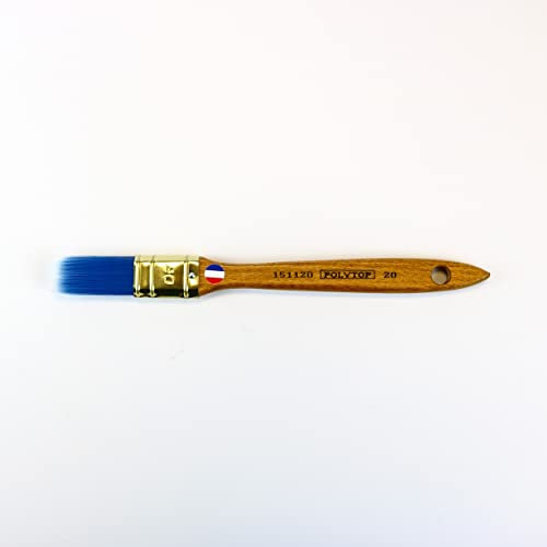 Pennello Spalter Vernice BLU 20mm/Made in France/Eco-Responsabile/Per pitture e vernici per interni o esterni, terrazze, pareti. Trovate la gamma completa di Blue sul negozio
