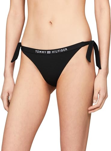 Tommy Hilfiger Damen Bikinihose Seitliche Schnürung Side Tie Cheeky Bikini Sport