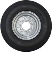 Roue Complète 450x10 – 4 Trous 130 mm pour Remorque et Caravane