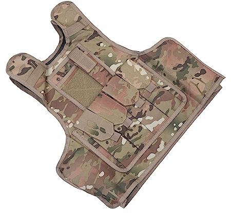 Airshi Outdoor-Weste für, Tarnweste für in Freier Größe für Rollenspiele Im Dschungel