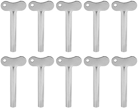 Miskall 10 Stück Zahnpasta-Ausdrücker, Tubenausdrücker, Eisen-Farbausdrücker Für Badezimmer, Haarfärbemittel, Kosmetik