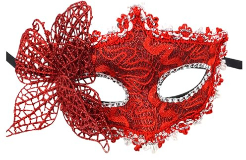 Vuncio Masquerade Maske Fasching Venezianische Maske Karneval Für Herren Und Damen Venezianische Masken Mottoparty Kostüm Maskerade Venedig Mottoparty Für Männer Und Frauen