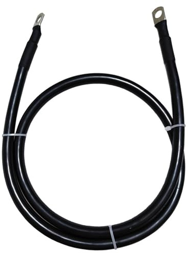 Kabel flexibel 20 cm 8/6/4/2 AWG Kupferdraht mit Kabelschuhen 10/16/25/35 mm quadratisches Batterieanschlusskabel for Wechselrichter-Batterieserien-Parallelanschluss Verlängerungsstecker (Size : M8 -