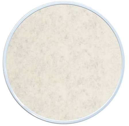 Sottobicchiere ecologico in feltro adatto per contenitori Componibili rotondi Kartell, come sottobicchiere per comodino (Linen, 30,3 cm)