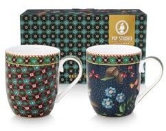 Pip Studio Berry Blues Tasse 145ml Set2