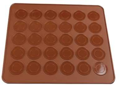 PRETYZOOM Slip Surface Mat for Baking Silicone Macaron Baking Mold Use in Kitchen for Macaron Preparation