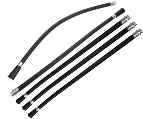 HOMSFOU 5piezas Extintor De Incendios Manguera Rociadora De Metros Accesorios Para Extintor Tubo De Polvo Arandela Boquilla De Alta Presión Supresión De Fuego Segura