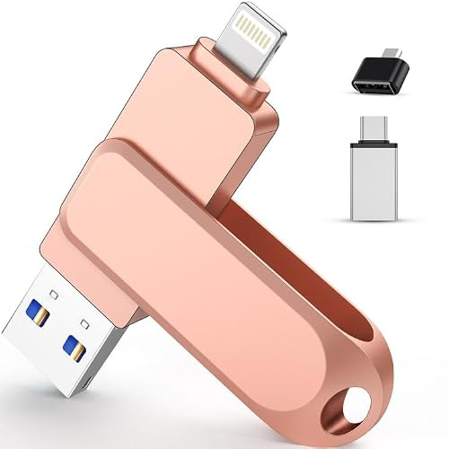 Chiavetta Usb per iPhone (Pink, 256GB)