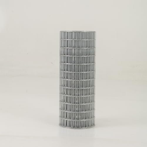 GOPLUS Maschendrahtzaun 15m, Drahtgitter feinmaschig, Maschengröße 50 x 25mm, Wühlmausgitter für Hochbeet, Volierendraht aus Metalll verzinkt, für Hase Wühlmaus Vogel & andere Kleintiere