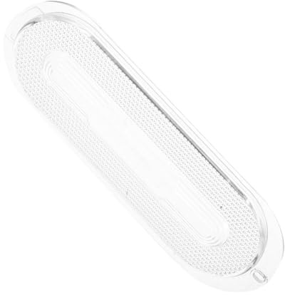 CLISPEED Copertura Lampada per Cappa Aspirante in Abs di Forma Ovale, Resistente e Facile da Installare, per Aree di Ristorazione e Spazi Cucina