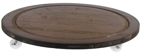 Toddmomy Soporte De Macetas Rodante con Ruedas Base para Plantas Dolly para Interior y Exterior Mover Macetas y Jardineras