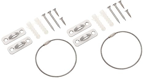 Kisangel 2juegos Correas Anticaídas Para Muebles Anclajes De Seguridad Para Dispositivos Anticaídas Kit De Correas Para Muebles Hogar De Seguridad Para Kit De Anclajes Para Cajas Fuertes