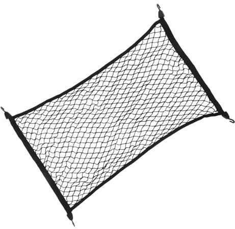 Alipis Rete per Auto Elastica per Bagagliaio Posteriore Tasche in Rete per Carichi per Carichi Vano Portaoggetti per Sedili Auto per Ripiano