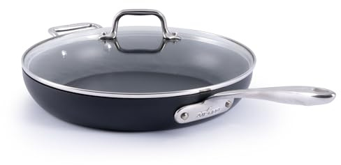 All-Clad HA1 Expert Cookware, Nonstick Fry Pan with Lid, 12 inch
