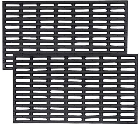 LSC Rubber Outdoor Heavy Duty Outside Door Mats 100% Natural Rubber Scrapper Door Mats For Entrance, Backdoor, Patio And Lawn (Pack of 2, 36 x 61 cm)