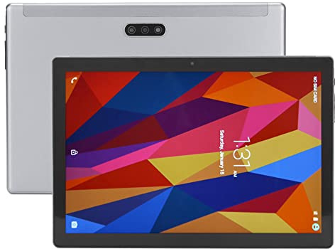 Tablet Android 11 da 10,1 Pollici, Tablet Pad con Doppio Slot per Schede SIM, 6 GB di 128 GB Rom (TF 128 GB), Touch Screen HD IPS da 10,1 Pollici, Octa, Doppia