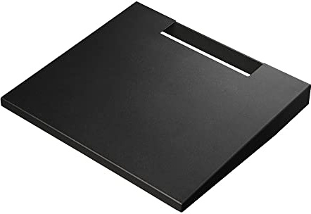 WALL Entertainment Shelf for Models V2 CASTER/V3SW/V5, Large Size - DVD/Blu-ray Player, Video Game Console, DVR, Cable Box - Satin Black