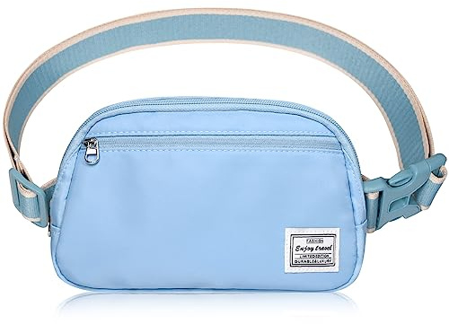 DMluna Bauchtasche Damen Gürteltasche Herren, Sport Mode Hüfttaschen Frauen Brustbeutel Umhängetasche Crossbody Bag mit verstellbarem Riemen