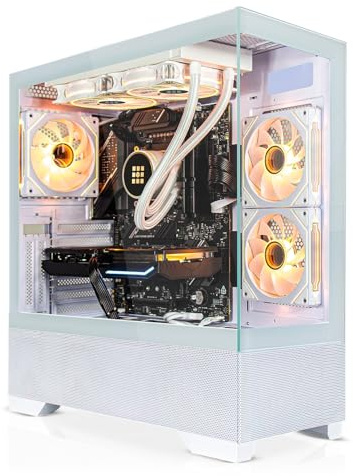 SYSTEMTREFF High-End Gaming PC - Intel Core i9-12900K - RX 9070 XT 16GB | Intel 8-Kern CPU bis 5.2 GHz, 32GB DDR5, 1TB M.2 NVMe SSD, AMD Grafik WLAN, Windows 11, für Gaming, Streaming