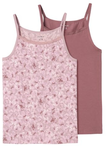 JJXX Mädchen Nkfstrap Top 2p Nostalgia Flower Noos