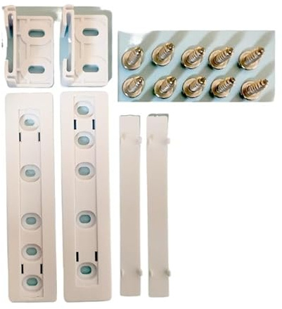 For refrigerator/Fridge door sliding guide integrated cupboard built in kit(2pcs set)