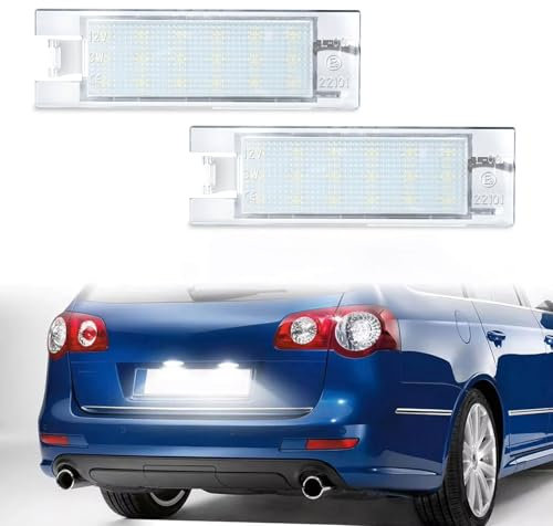 LED-Kennzeichenbeleuchtung mit E-Prüfzeichen, kompatibel mit -Modellen wie Corsa D, Insignia, Meriva B, Adam, Astra J und Astra G 7K