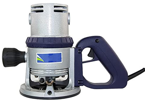 YQVEOT Fresadora de Madera Rebajadora Eléctrica, Máquina de Grabado for carpintería TJ-3600, máquina cortadora Multifuncional de 1800W, máquina ranuradora de Orificios de Corte for carpintería