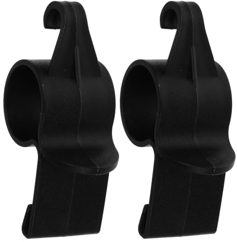 HORIALENCE 2pcs Car Trunk Umbrella Holder Hooks Durable Auto Organizer for Umbrella and Accessories Easy Installation Car Boot Hangers