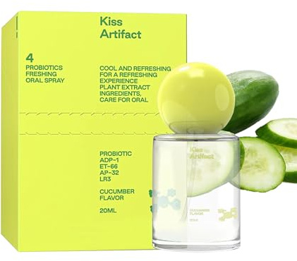 Spray Rinfrescante per la Bocca - Spray Orale con Probiotico per Igiene della Bocca - Cura Personale Dopo i Pasti Ideale per Viaggio Notte Appuntamenti e Incontri Sociali