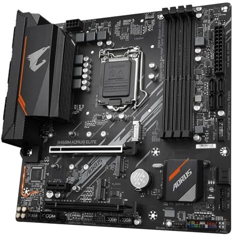 Scheda madre Fit For Gigabyte GA B460M AORUS ELITE Micro-ATX Intel B460 DDR4 M.2 128G Supporto scheda madre CPU LGA 1200 di decima generazione