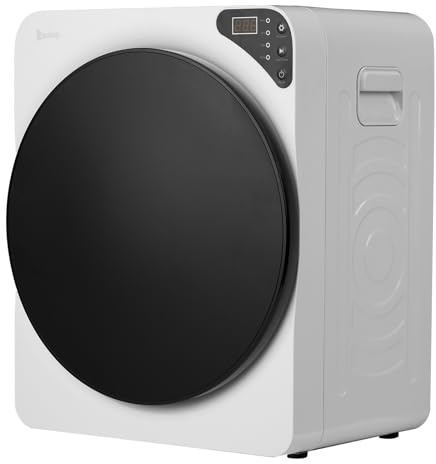 LEADZM Mini Seche Linge Electrique 3 kg (GDZ40-428E) | Sèche Linge 1000W, Petit Sèche-Linge pour Appartement, Maison, Dortoir