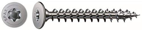 SPAX Universalschraube, Flachrückwandkopf, Vollgewinde, T-Star plus, WIROX 4,0x16mm 300 Stück