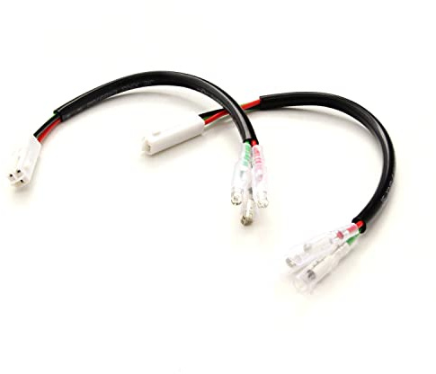 Area1 LED Blinker Adapterkabel Stecker kompatibel mit ab Bj.08 CBR 600, 1000, CB 1000, GL 1800 (2 Stück)