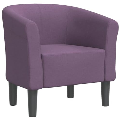 vidaXL Clubsessel Lila Stoff