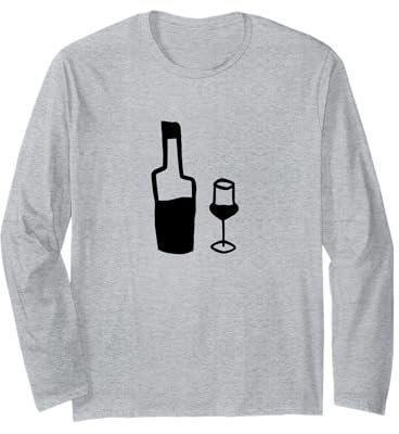 Bouteille et verre Grappa Manche Longue