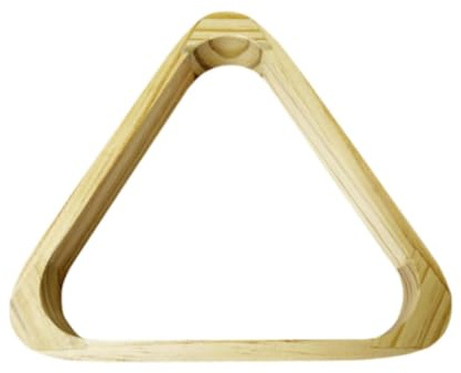 Aymzbd Billardtisch Dreieck Ball Rack Holz Schwer für Snooker Trainingsportarten