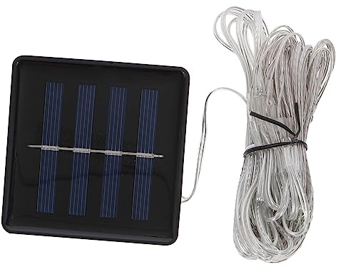 UKCOCO Solar Patio Umbrella Light Strip Led String Lamp for Garden Outdoor Decorative Parasol Light